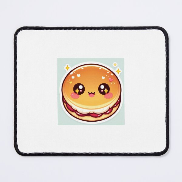 Item preview, Kawaii Dorayaki Sticker | Chibi Japanese Pancake with Red Bean Filling designed and sold by PastelPawsArt.