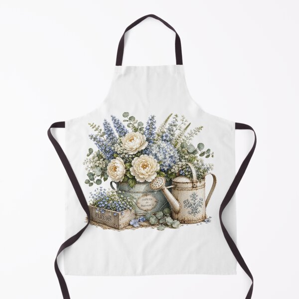 Item preview, Vintage Garden Watering Can Watercolor Art designed and sold by PetalGarden.