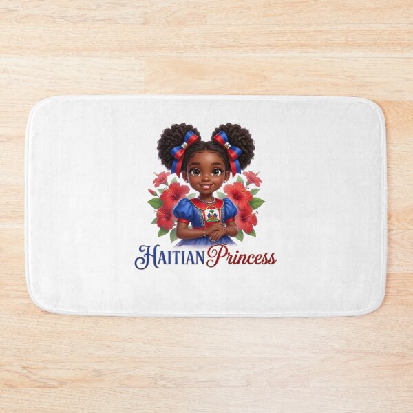 Item preview, Haitian Princess Haiti Flag Day Melanin Girls Kids Toddlers designed and sold by clothesy7.