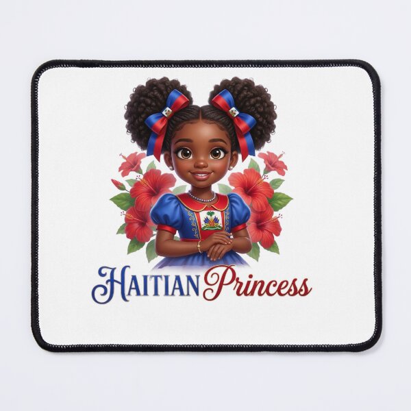 Item preview, Haitian Princess Haiti Flag Day Melanin Girls Kids Toddlers designed and sold by clothesy7.