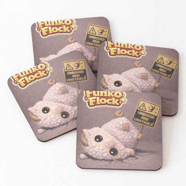 Item preview, Unboxed and Unstable Sheep | Funko Flock Parody designed and sold by Thpoar.
