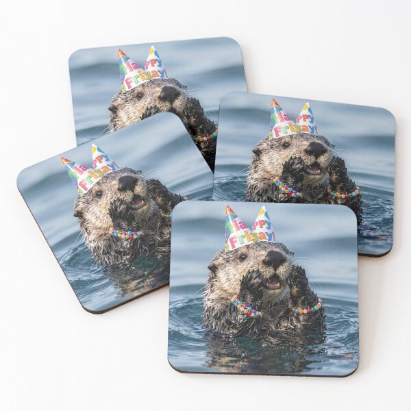 Item preview, Happy Friyay Otter designed and sold by IvaRenee.