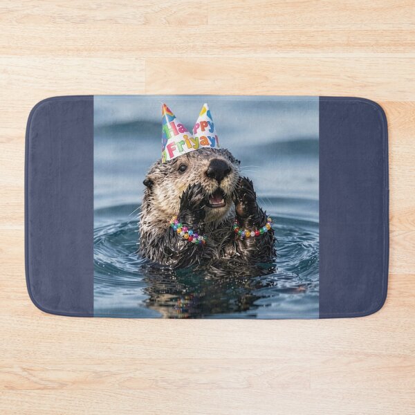 Item preview, Happy Friyay Otter designed and sold by IvaRenee.