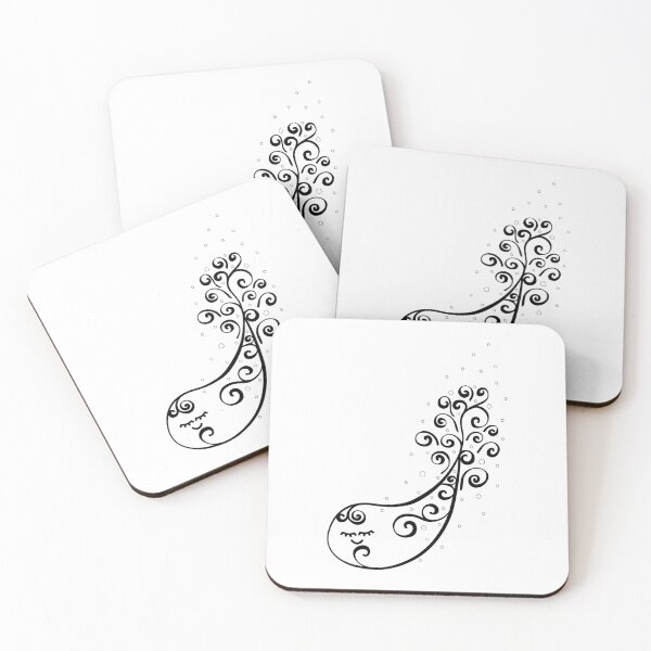 Item preview, Hand-drawn doodle comet illustration designed and sold by KosaUA.