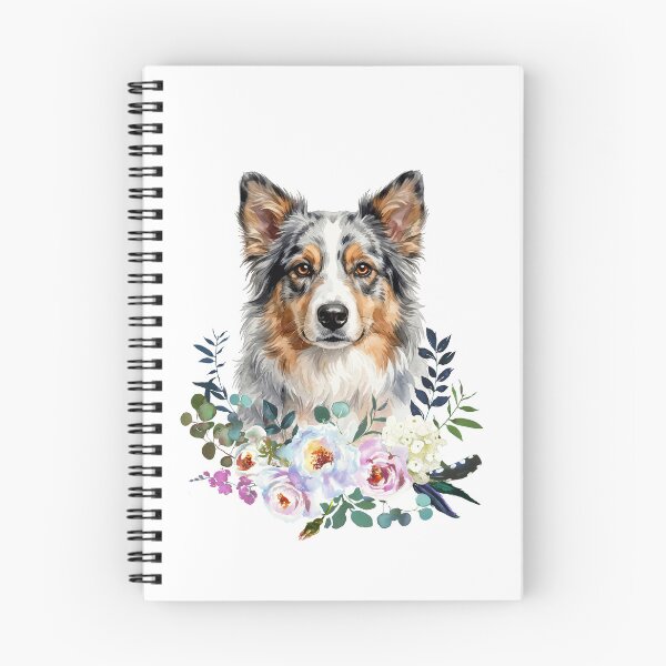 Item preview, Watercolor Australian Shepherd designed and sold by Liededrom..