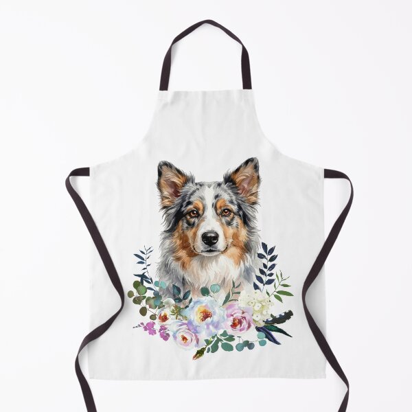 Item preview, Watercolor Australian Shepherd designed and sold by Liededrom..