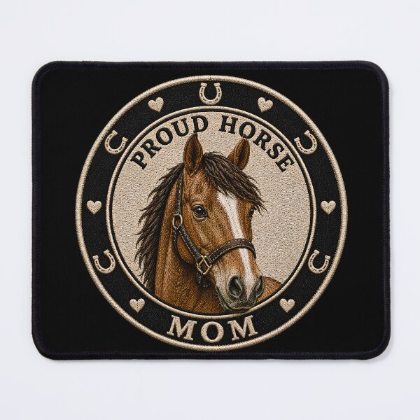 Item preview, Proud Horse Mom - Cute Horse Lover Gift designed and sold by MidNiteFB.