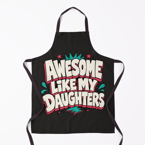 Item preview, Awesome Like My Daughters Retro Quote designed and sold by AwesomeBeyondLimits.