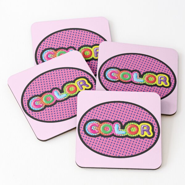 Item preview, Op/Pop Art of Vibrant Typography designed and sold by cremedecolor.