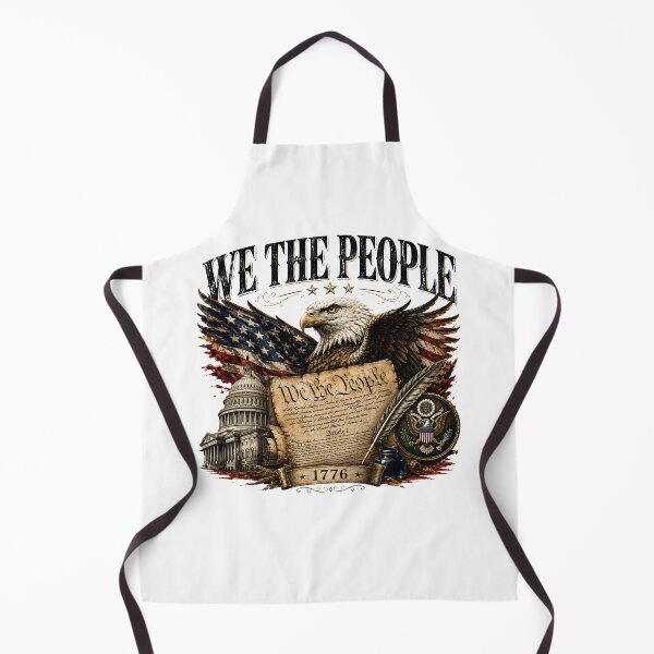 Item preview, We The People – American Heritage Patriotic Design designed and sold by Fishartpoint.
