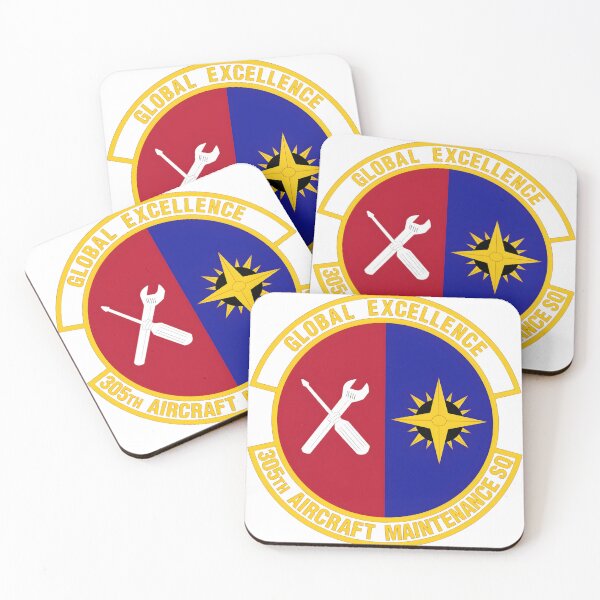 Item preview, 305th Aircraft Maintenance Squadron Emblem designed and sold by CharlieDesings.