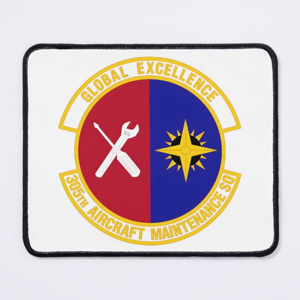 Item preview, 305th Aircraft Maintenance Squadron Emblem designed and sold by CharlieDesings.