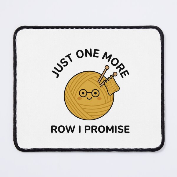 Item preview, Just One More Row I Promise Funny Knitting Sloth Yarn Sticker designed and sold by Mr-wow.