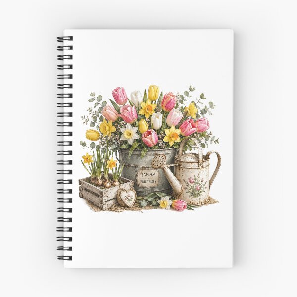 Item preview, Spring Garden Watercolor Bouquet designed and sold by PetalGarden.
