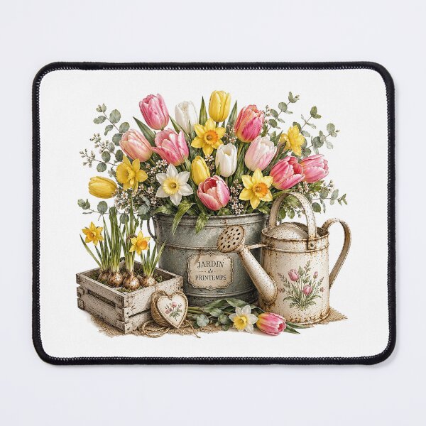 Item preview, Spring Garden Watercolor Bouquet designed and sold by PetalGarden.