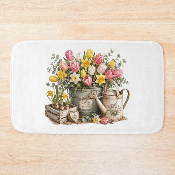 Item preview, Spring Garden Watercolor Bouquet designed and sold by PetalGarden.