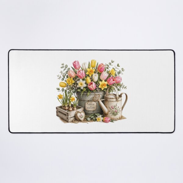 Item preview, Spring Garden Watercolor Bouquet designed and sold by PetalGarden.