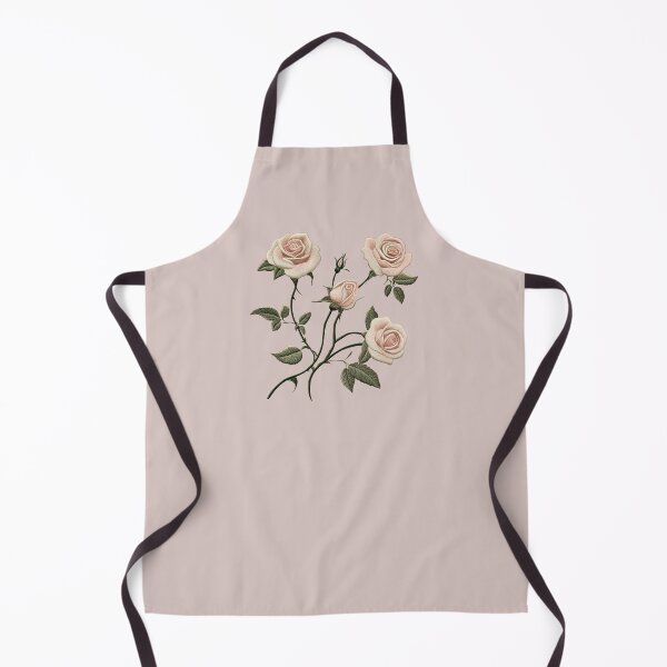 Item preview, Embroidered Blush Rose Bouquet designed and sold by MegaNovaArt.