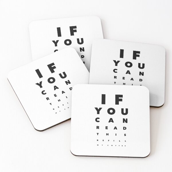 Item preview, If you can read this refill my coffee designed and sold by InkyKidArt.