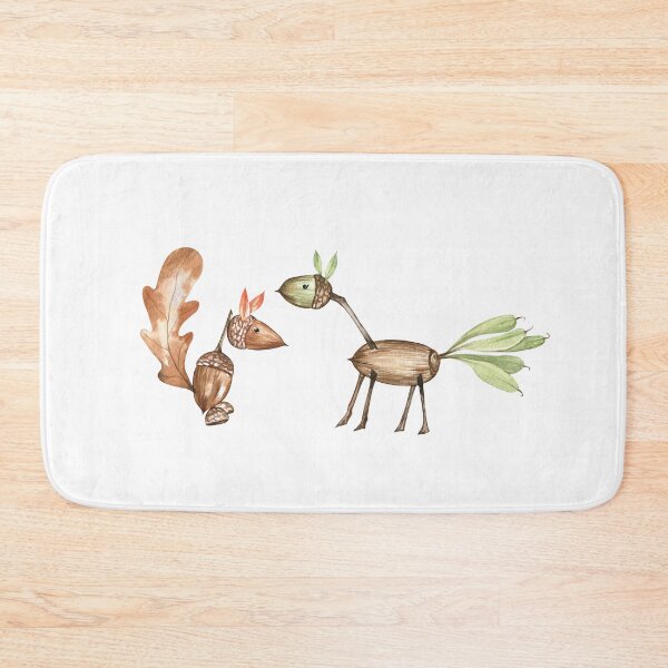 Item preview, Acorn Squirrel and Horse Cute Animals designed and sold by Flowersforbear.