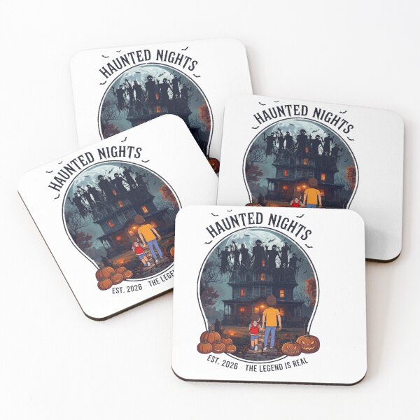 Item preview, Haunted Nights The Legend Is Real Spooky Mansion Art designed and sold by GraphixByHub.