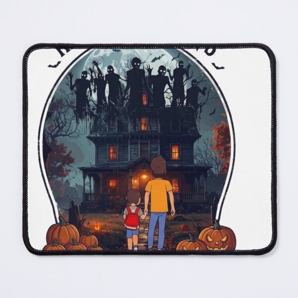 Item preview, Haunted Nights The Legend Is Real Spooky Mansion Art designed and sold by GraphixByHub.