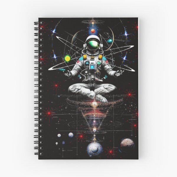 Item preview, Astronaut In Spacesuit, Doing Yoga, Artemts ll designed and sold by Rosa1977.