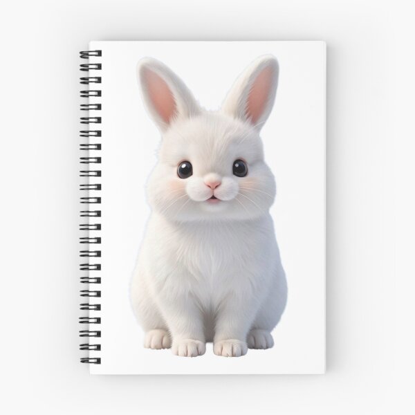 Item preview, Adorable Shy White Bunny with Big Eyes and Floppy Ears designed and sold by lovelistivkaa.
