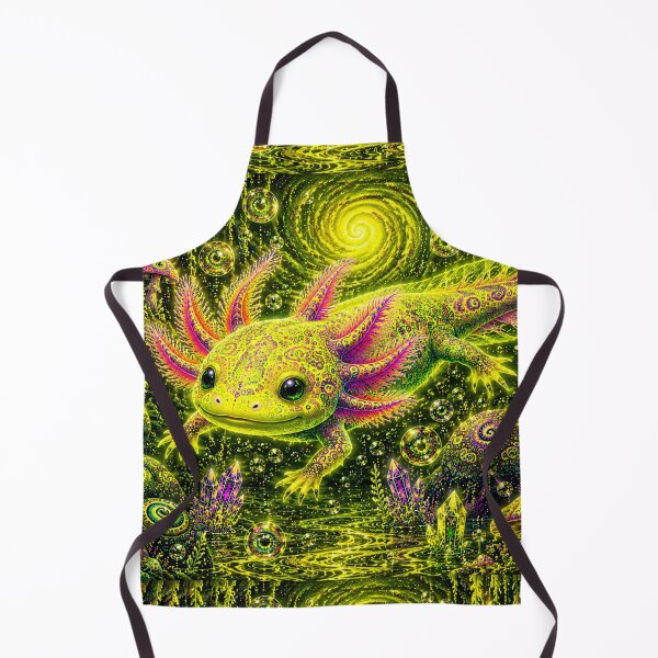 Item preview, Solar Neon Axolotl designed and sold by ITSimagination.