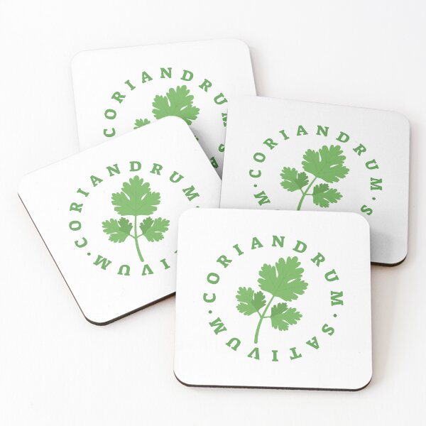 Item preview, Coriander Circular Leaf Emblem designed and sold by The Green Shop.