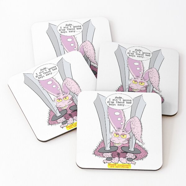 Item preview, MMORPG ecosystems are terrifying - even rabbits drop iron swords ! designed and sold by LittleGreyMan2026.
