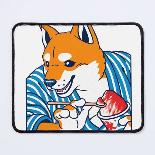 Item preview, Shiba Inu Summer Vibe - Retro Japanese Pop Art designed and sold by ropexxx.