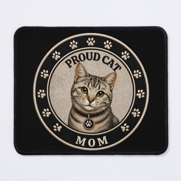 Item preview, Proud Cat Mom - Cute Cat Lover Gift designed and sold by MidNiteFB.