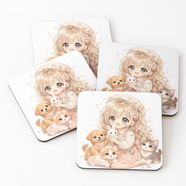 Item preview, Cute Chibi Pet Cafe designed and sold by konkapo00.