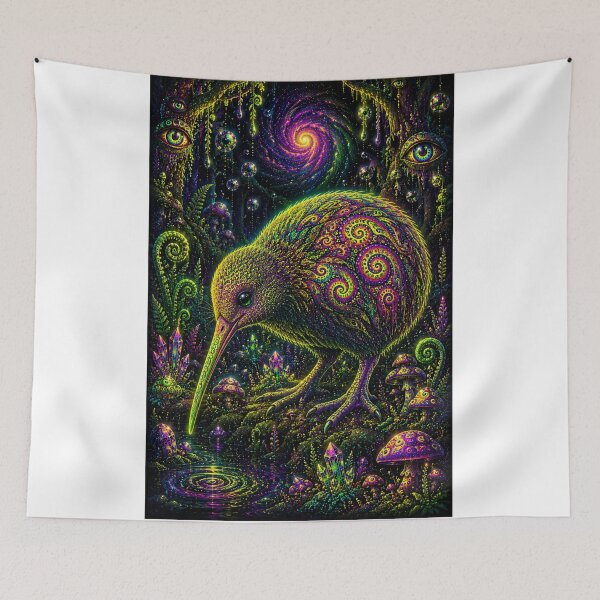 Item preview, Cosmic Kiwi Dreamwalker designed and sold by ITSimagination.