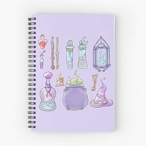 Item preview, Minimal magic items wizard magic elements sticker pack illustration designed and sold by aenythin9.