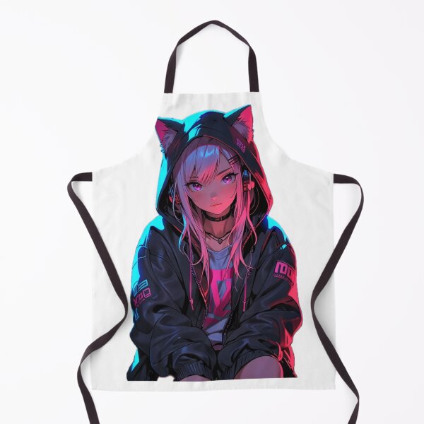 Item preview, Edgy Anime Gamer Girl Illustration designed and sold by AnimDream .