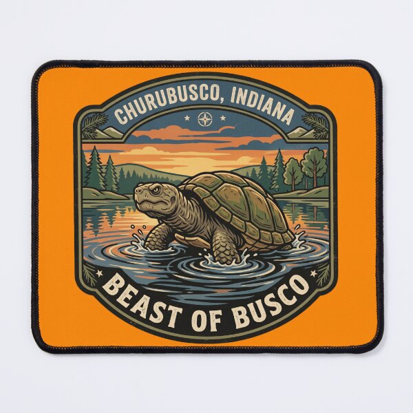 Item preview, Churubusco – Beast of Busco | National Park Badge Design designed and sold by ElNiro.