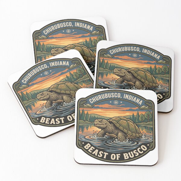 Item preview, Churubusco – Beast of Busco | National Park Badge Design designed and sold by ElNiro.
