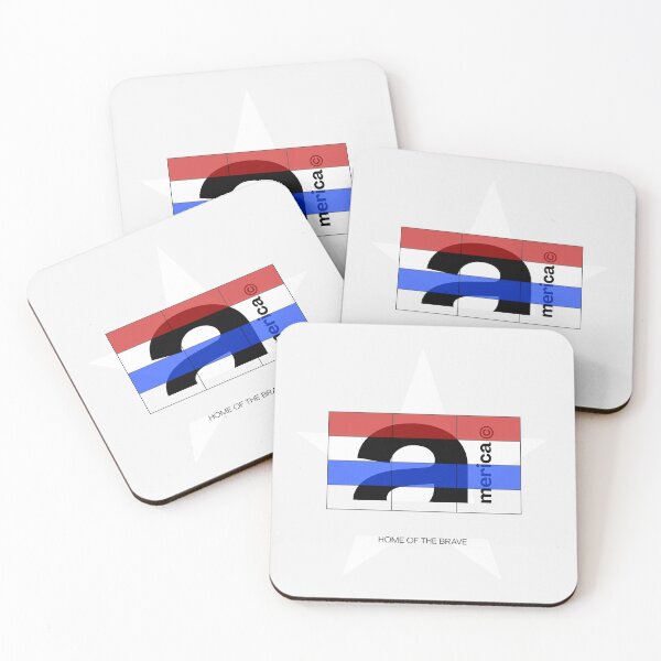 Item preview, America Minimalist Motivational  Print Red White Blue Modern Wall Art Inspirational Home Decor designed and sold by WhyWait Studio Gifts.
