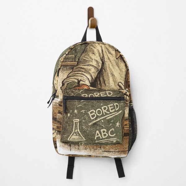 Item preview, Bored Skeleton Teacher Funny Vintage Chalkboard School Humor T-Shirt designed and sold by Five Reasons Designs.