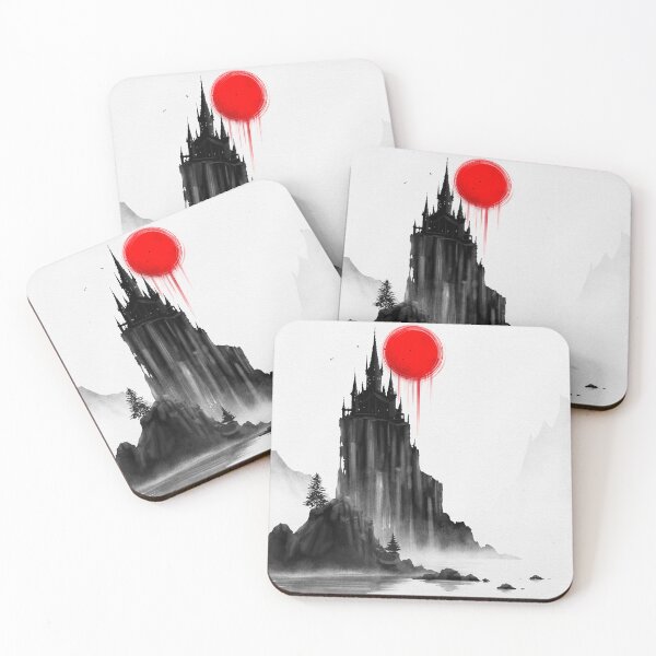 Artikelvorschau, Die Purpurrote Zitadelle – Minimalistisches Dark-Fantasy-Schloss entworfen und verkauft von Ola-urb.