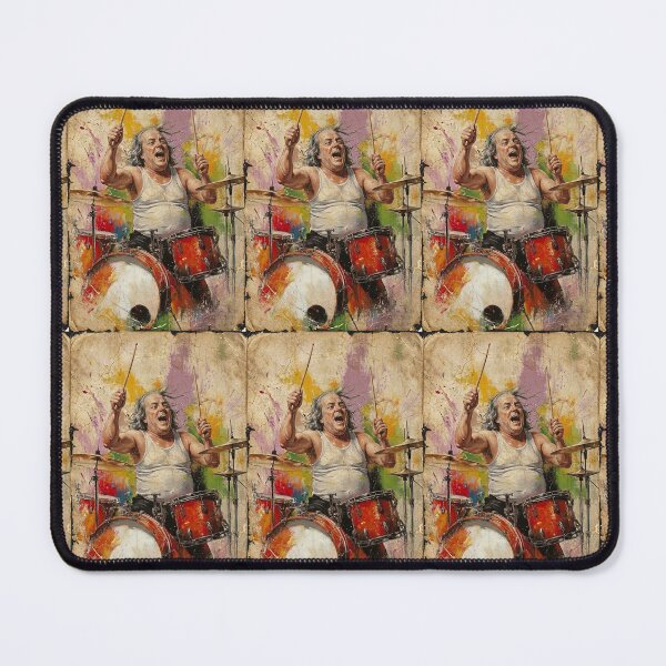 Item preview, Benjamin Franklin Rock Drummer Vintage Art designed and sold by rygenr8.