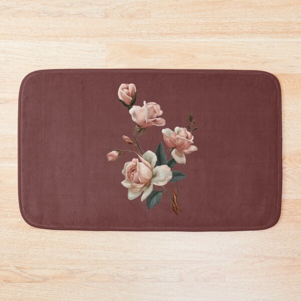 Item preview, Embroidered Blush Rose Bouquet designed and sold by MegaNovaArt.