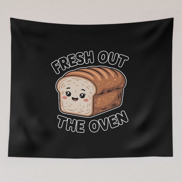 Item preview, Fresh Out The Oven – Cute Sourdough Bread Bakery Design designed and sold by ImaginedSpace7.