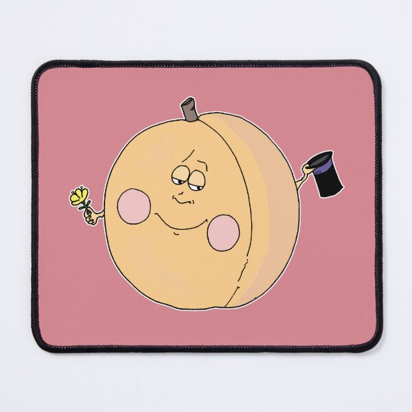 Item preview, Funny Peach Magician with Magic Hat Flower Cartoon – Cute Fruit designed and sold by MyxaART.