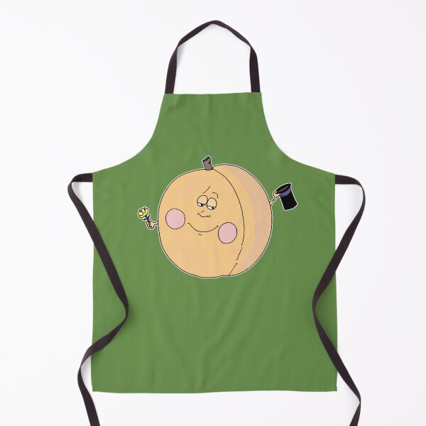 Item preview, Funny Peach Magician with Magic Hat Flower Cartoon – Cute Fruit designed and sold by MyxaART.