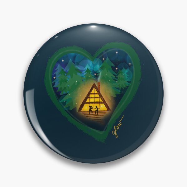 Item preview, Catching Fireflies Camping at The Cabin in The Woods on a Starry Night designed and sold by DesignChaser.