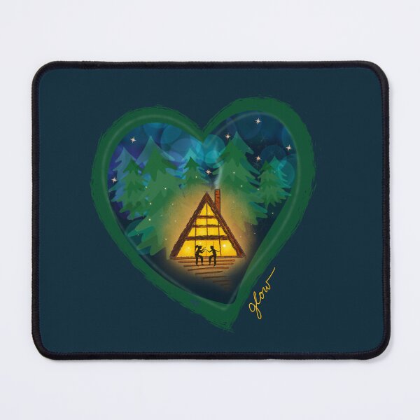 Item preview, Catching Fireflies Camping at The Cabin in The Woods on a Starry Night designed and sold by DesignChaser.