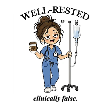 Artwork thumbnail, Well-Rested...Clinically False by Functioningish